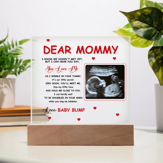 Ultrasound - Personalized Acrylic Square Plaque