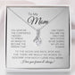 To My Mom - Ups & Downs - Alluring Beauty Necklace