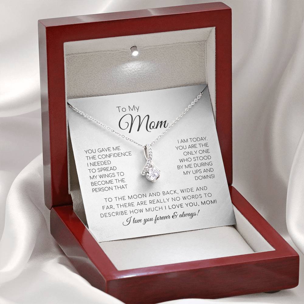 To My Mom - Ups & Downs - Alluring Beauty Necklace