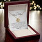 To My Bonus Mom - I Am Forever Grateful To Have You - Love Knot Necklace