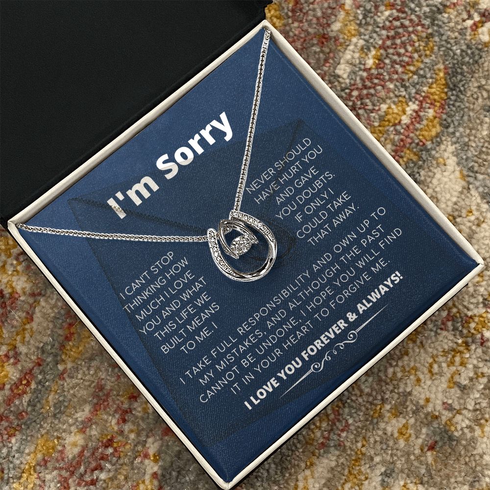 I'm Sorry - Full Responsibility - Lucky In Love Necklace