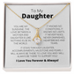 To My Daughter - You Are My Sunshine - Eternal Hope Necklace